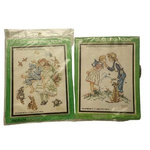 Paragon Needlecraft Norman Rockwell  Cross Stitch Kits Sweet Song So Young 2511